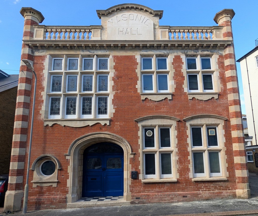 repointed front
